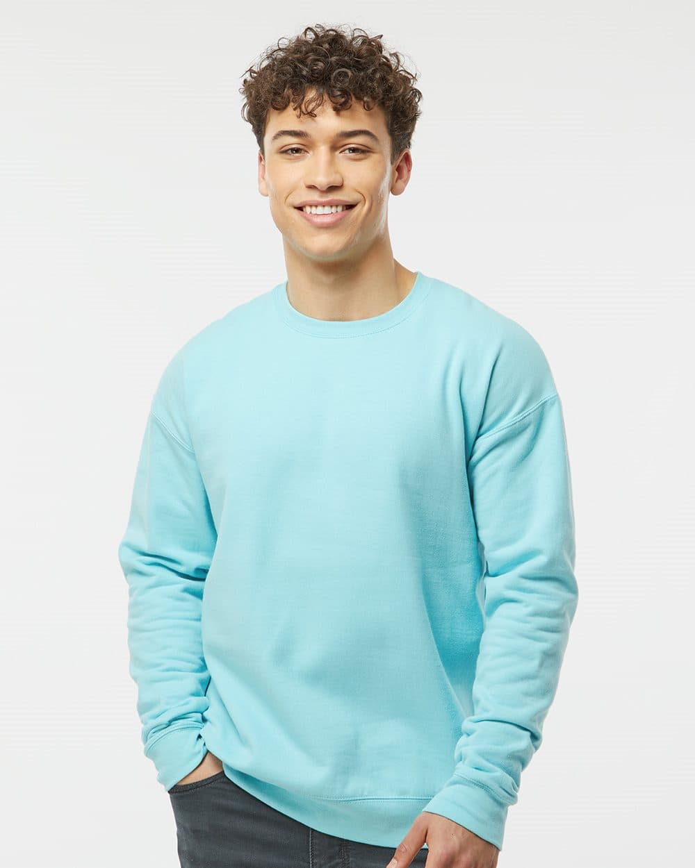 Tultex Unisex Fleece Crewneck Sweatshirt - Image 1