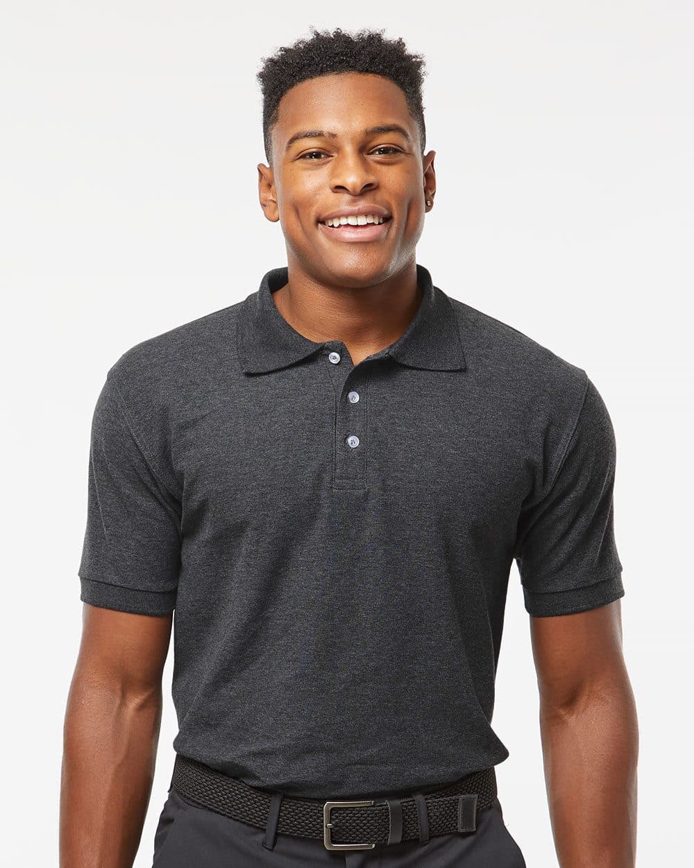 Tultex Men's 50/50 Sport Pique Polo - Image 1