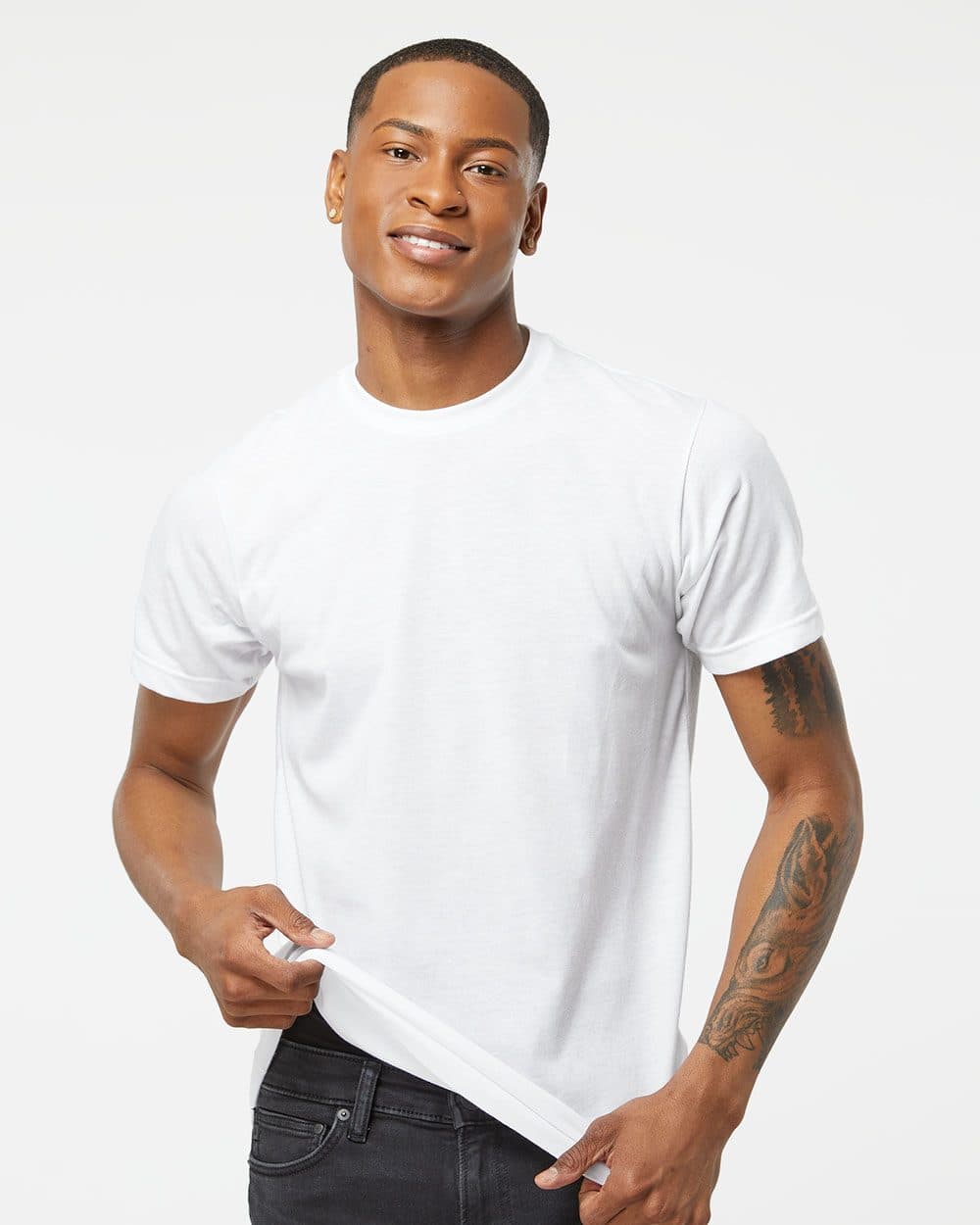 Tultex Unisex Poly-Rich T-Shirt - Image 1
