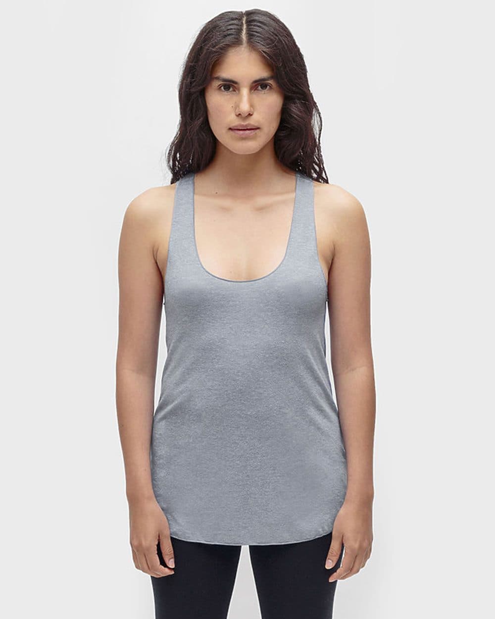 Los Angeles Apparel Women's USA-Made Triblend Racerback Tank Top - Image 1