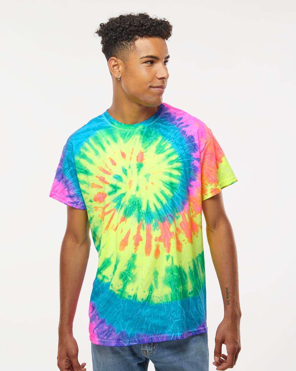 Colortone Unisex Multi-Color Tie-Dyed T-Shirt - Image 1