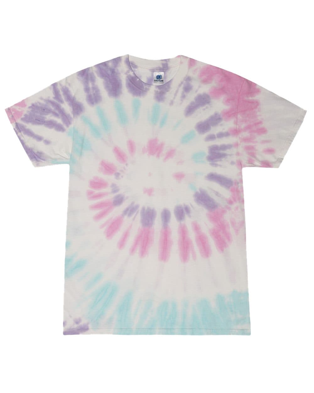 Colortone Youth Multi-Color Tie-Dyed T-Shirt - Image 1