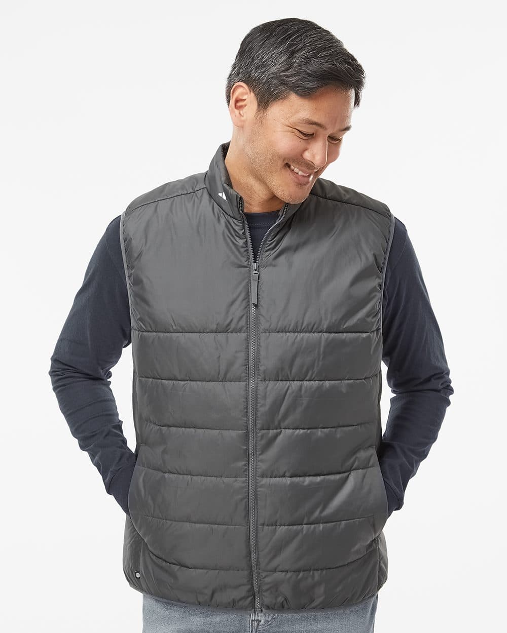 Adidas Men's Puffer Full-Zip Vest - Image 1