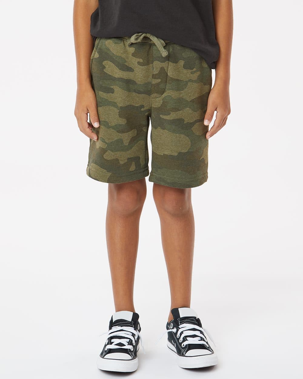 Independent Trading Co. Youth Lightweight Special Blend Fleece Shorts - Image 1