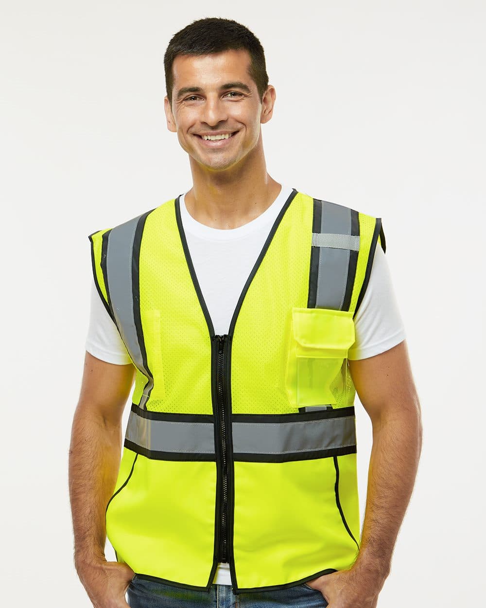 Kishigo Unisex Standard Contrast Vest - Image 1