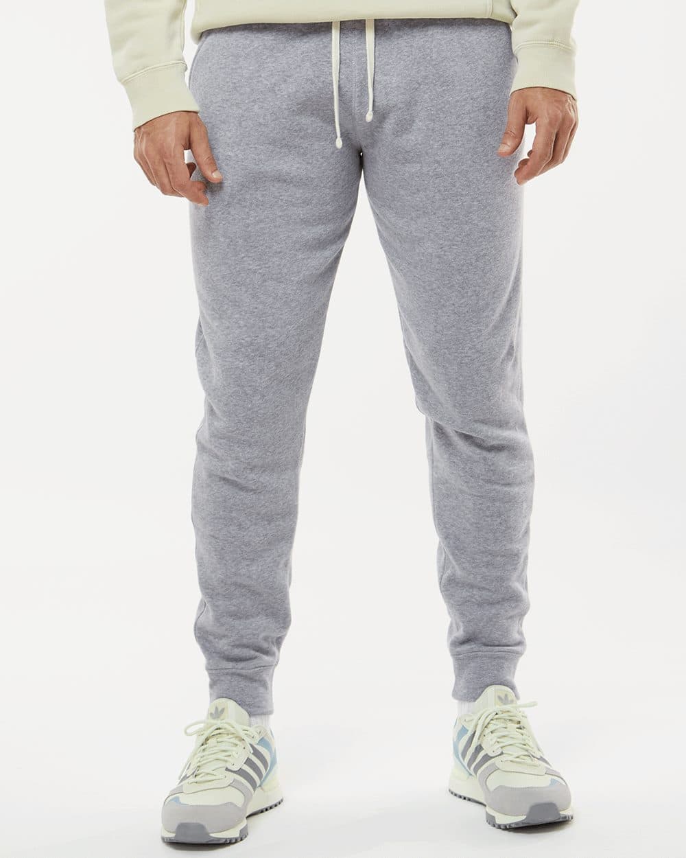 J. America Unisex Triblend Fleece Joggers - Image 1