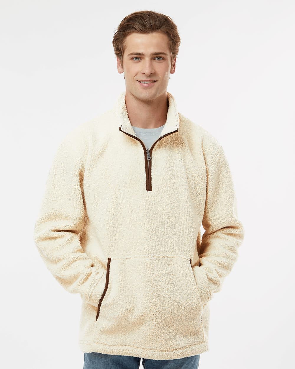 Boxercraft Men's Everest Fleece Quarter-Zip Pullover - Image 1