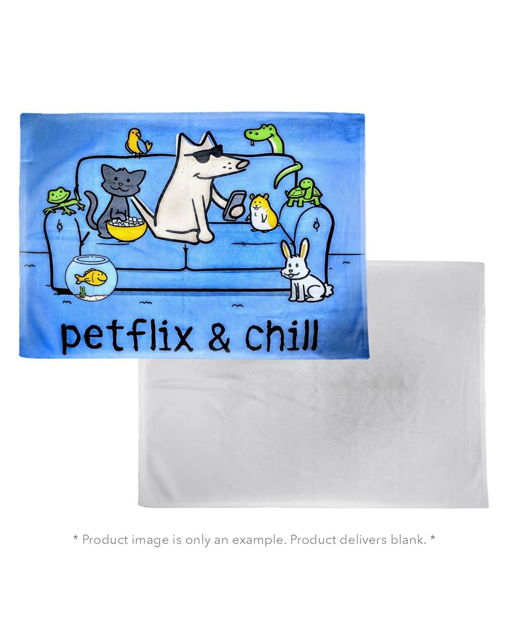 Liberty Bags Sublimation Fleece Baby Blanket - Image 1