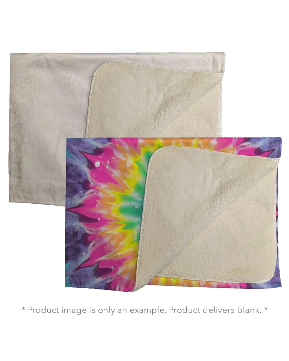 Liberty Bags Sublimation Micro Mink Sherpa Plush Blanket - Image 1