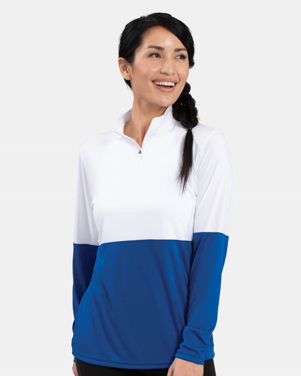 Holloway Women's Momentum Team Quarter-Zip Pullover - Image 1