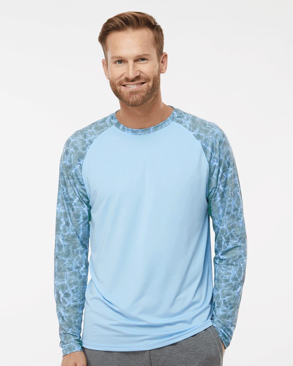 Paragon Men's Panama Colorblocked Long Sleeve T-Shirt - Image 1