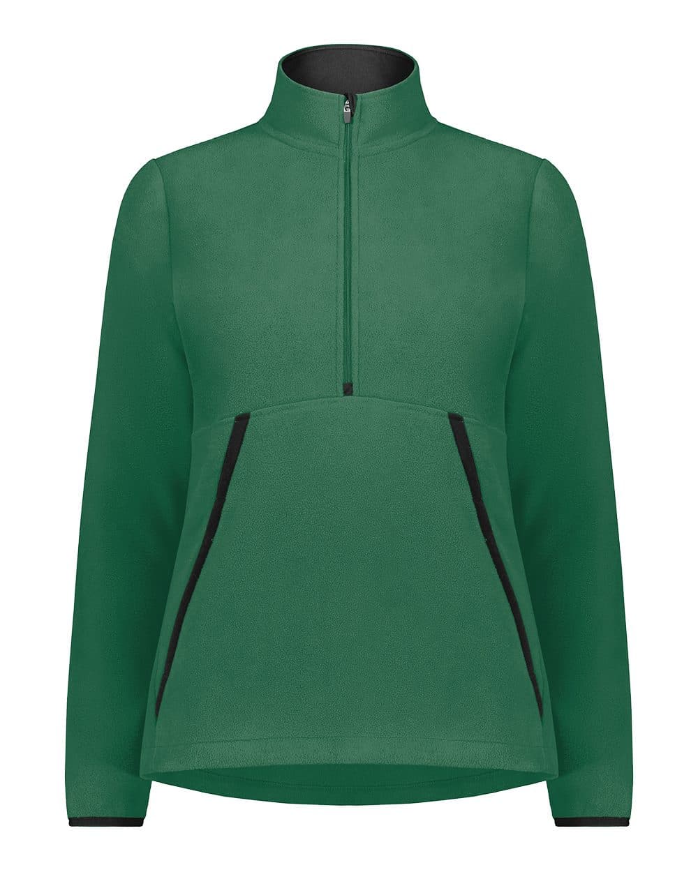 Augusta Sportswear Women's Eco Revive™ Polar Fleece Quarter-Zip Pullover - Image 1