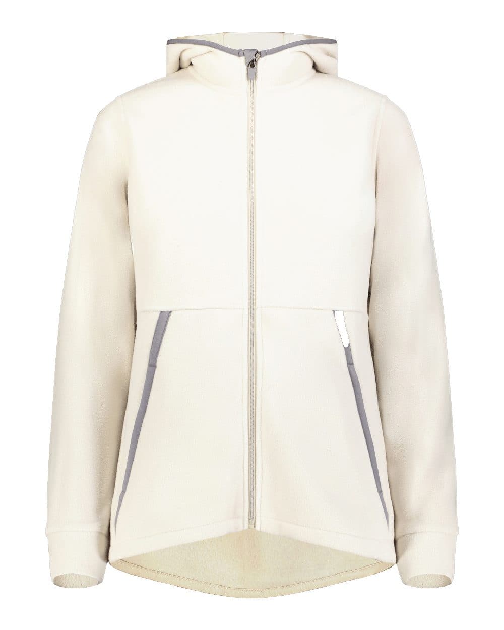 Augusta Sportswear Women's Eco Revive™ Polar Fleece Hooded Full-Zip Jacket - Image 1