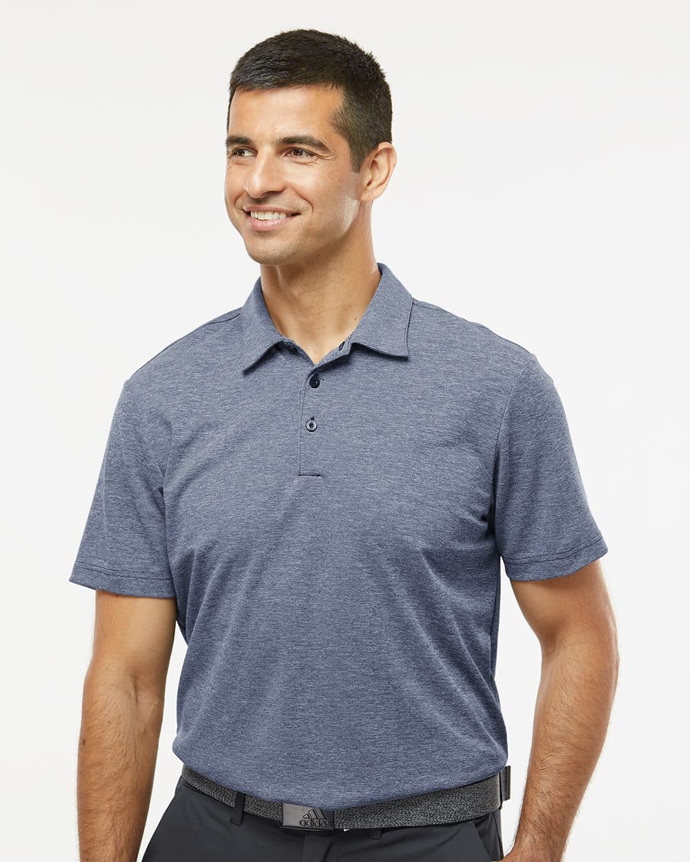 Adidas Men's Heathered Polo - Image 1