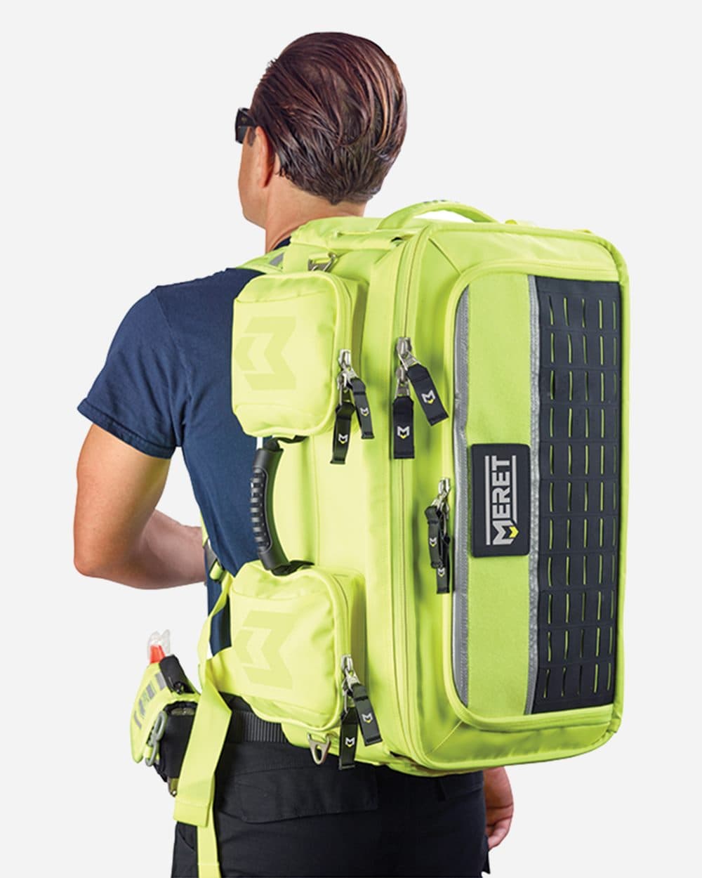 MERET OMNI™ PRO X High Viz Yellow Convertible Backpack Bag - Image 1