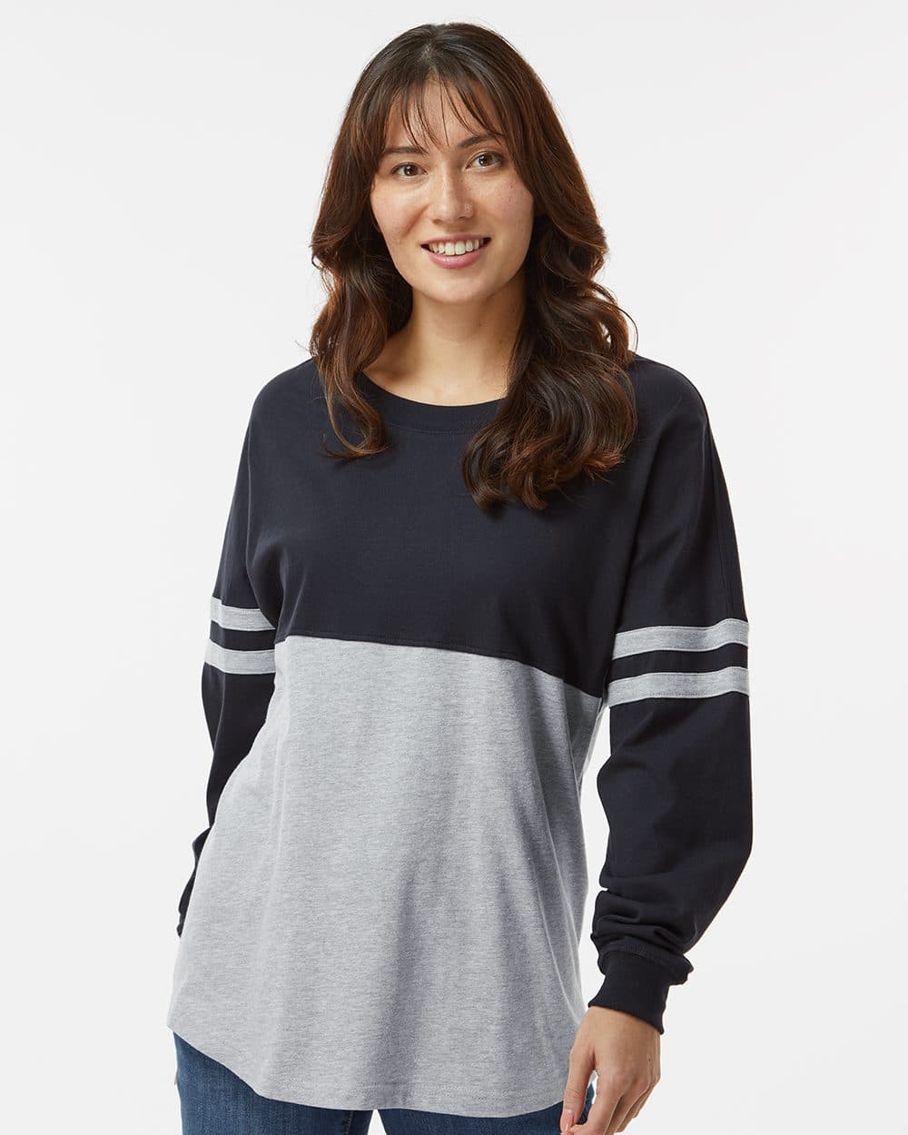 Boxercraft Women's Pom Pom Long Sleeve Jersey T-Shirt - Image 1