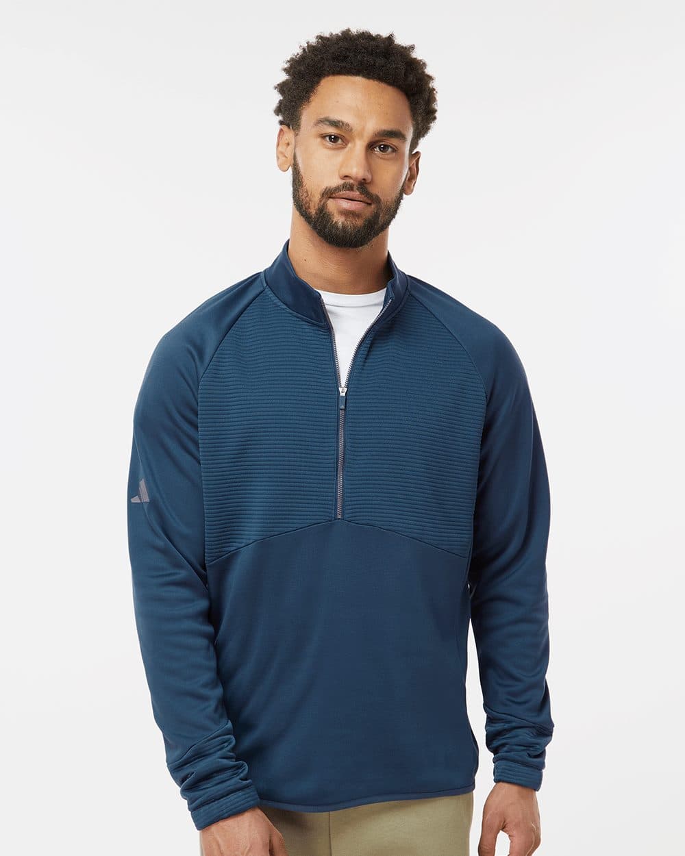 Adidas Men's Performance Quarter-Zip Pullover - Image 1