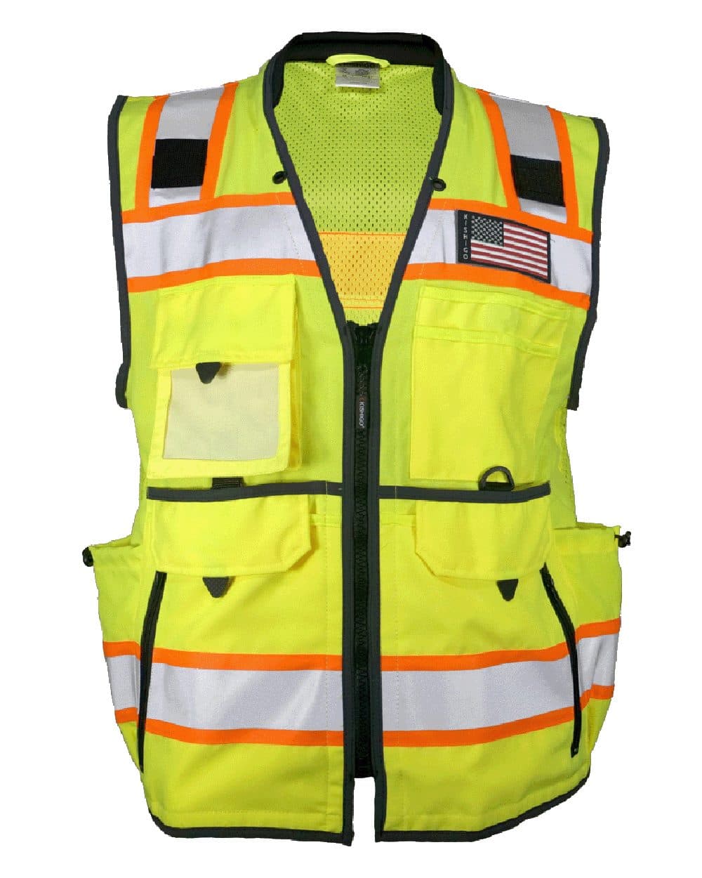 Kishigo Unisex Ultimate Construction Class 2 Vest - Image 1