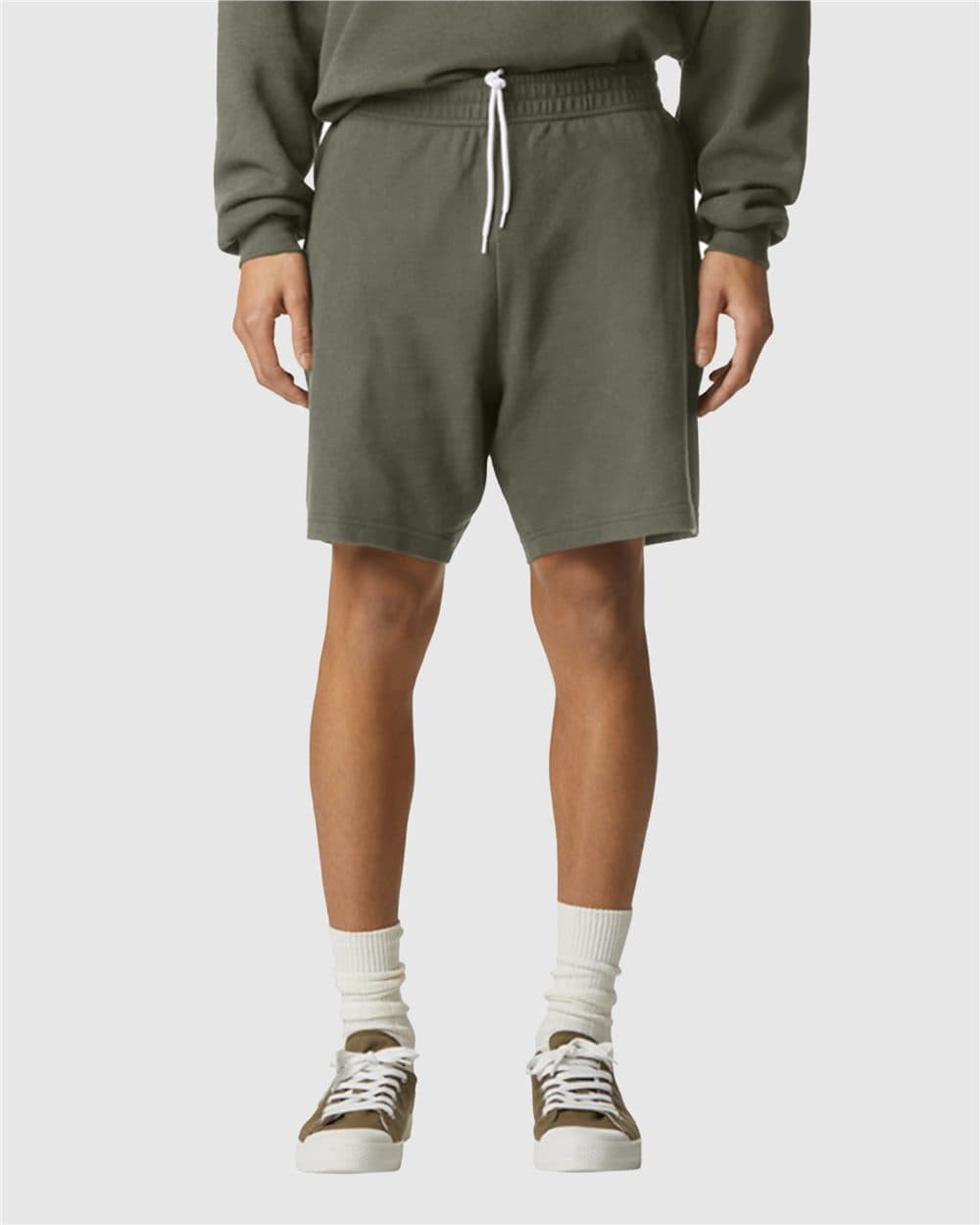 American Apparel Unisex Pique Gym Shorts - Image 1