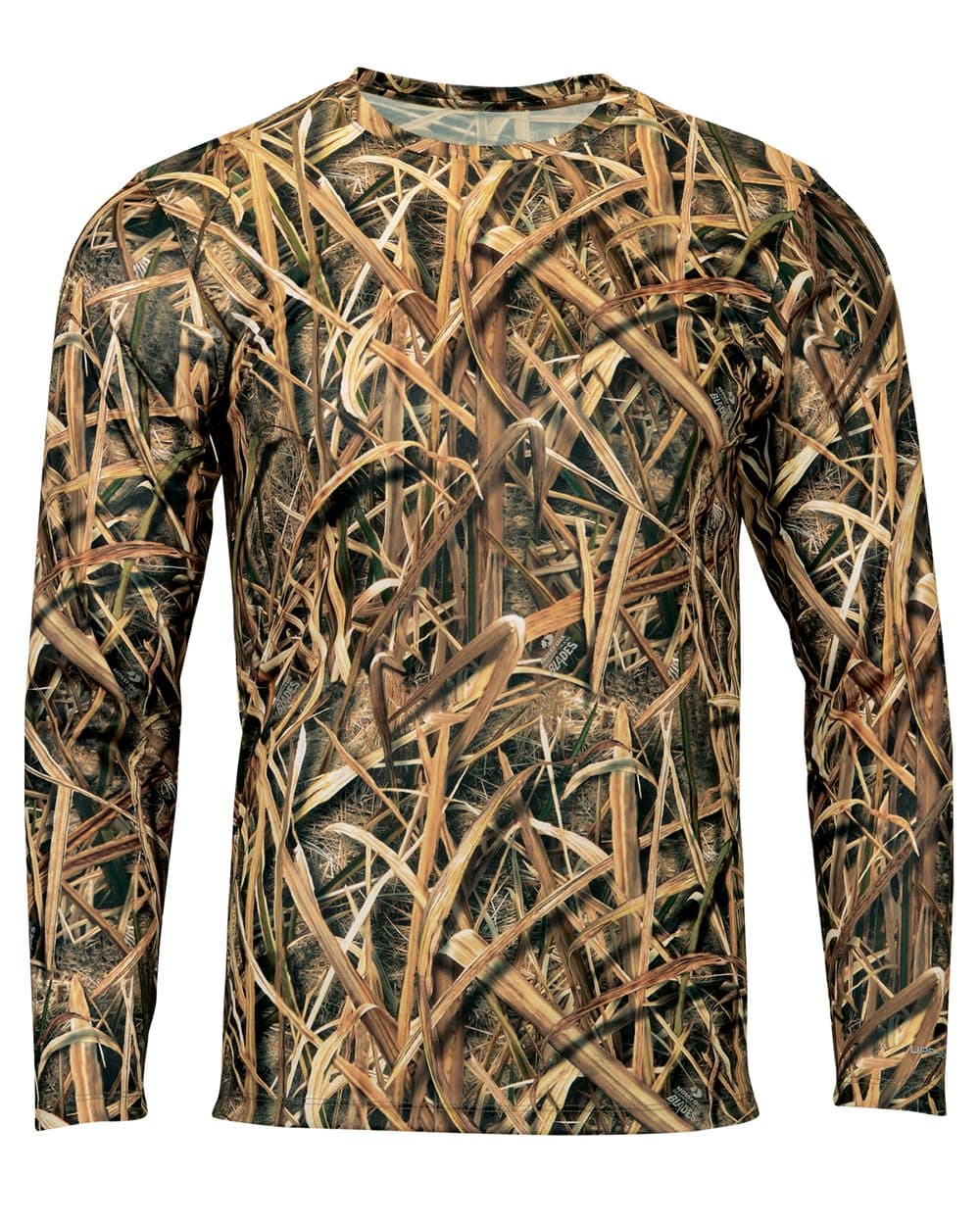 Paragon Men's Oxford Performance Camo Print Long Sleeve T-Shirt - Image 1