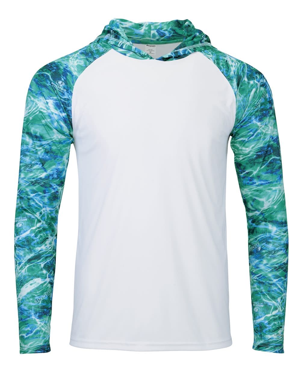 Paragon Men's Biloxi Performance Colorblocked Hooded Long Sleeve T-Shirt - Image 1