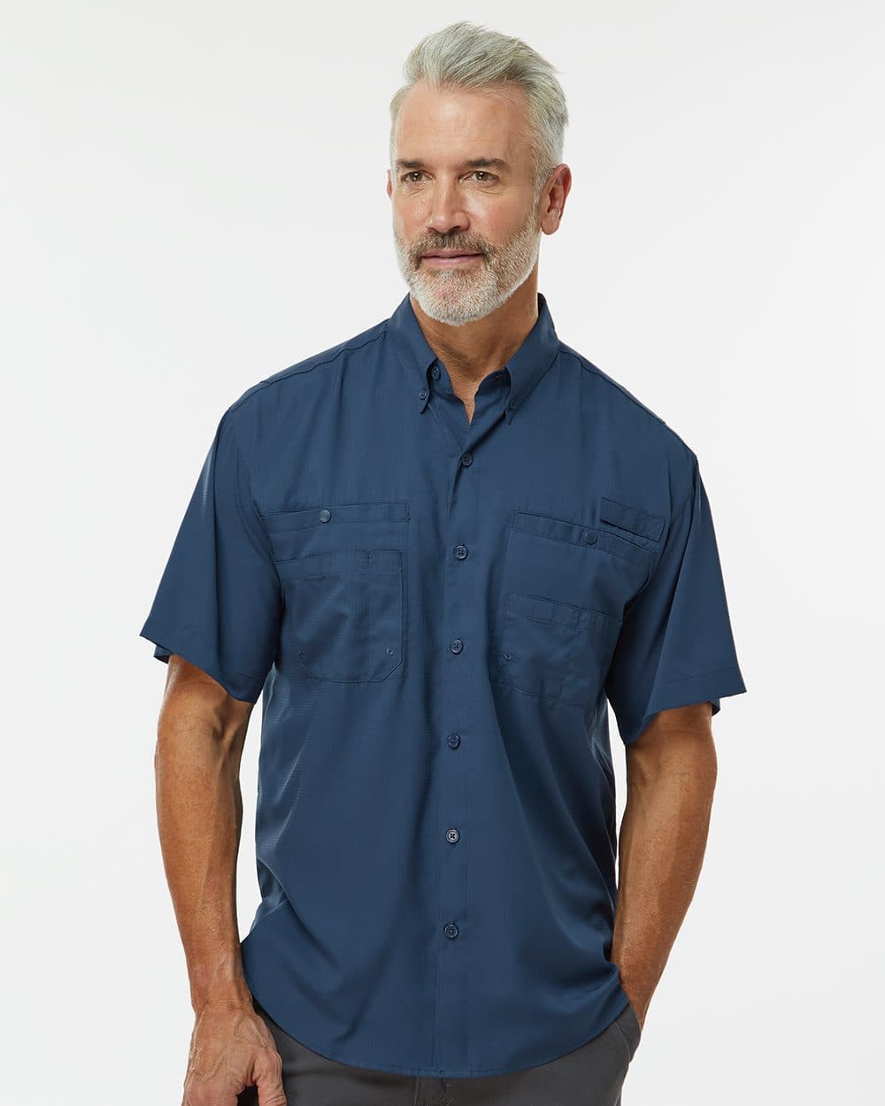 Paragon Men's Hatteras Performance Short Sleeve Fishing Shirt - Image 1