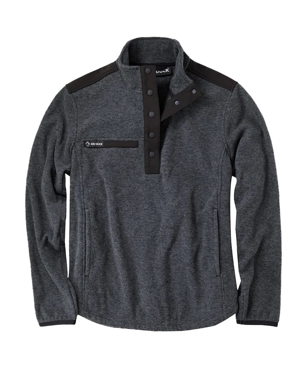 DRI DUCK Women's Sierra Melange Fleece Pullover - Image 1