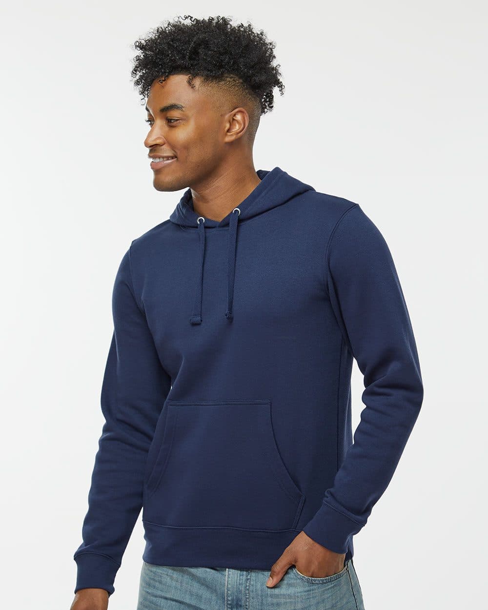 J. America Unisex BTB Fleece Hooded Sweatshirt - Image 1