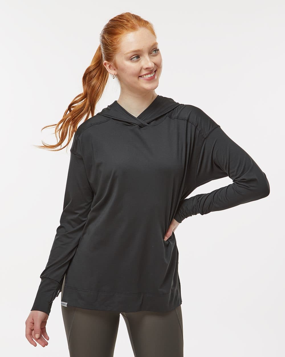 Holloway Women's Eco Revive™ Ventura Soft Knit Hooded Sweatshirt - Image 1