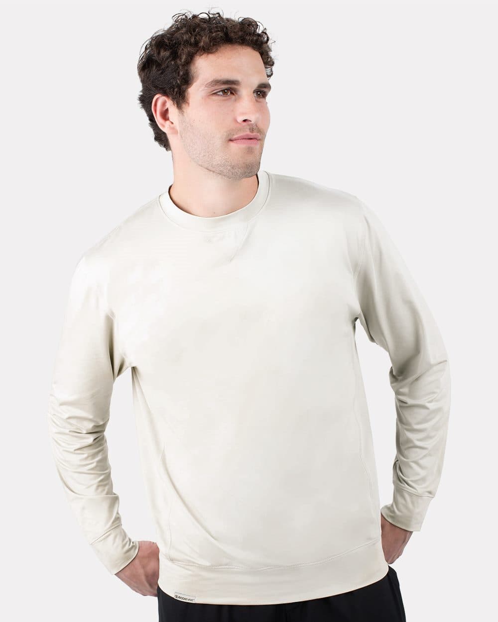 Holloway Unisex Eco Revive™ Ventura Soft Knit Crewneck Sweatshirt - Image 1