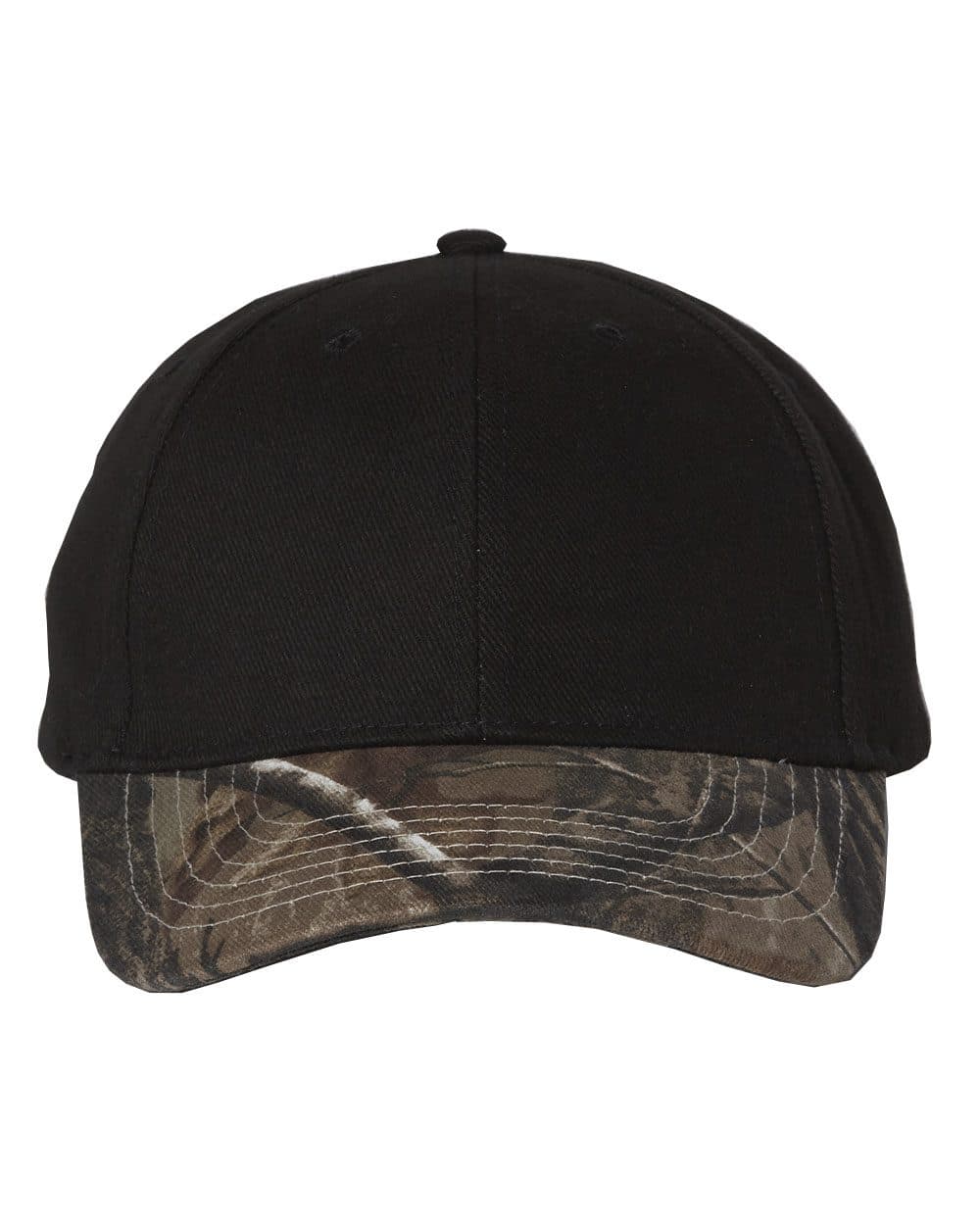 Kati Solid Crown with Camo Bill Cap - Image 1