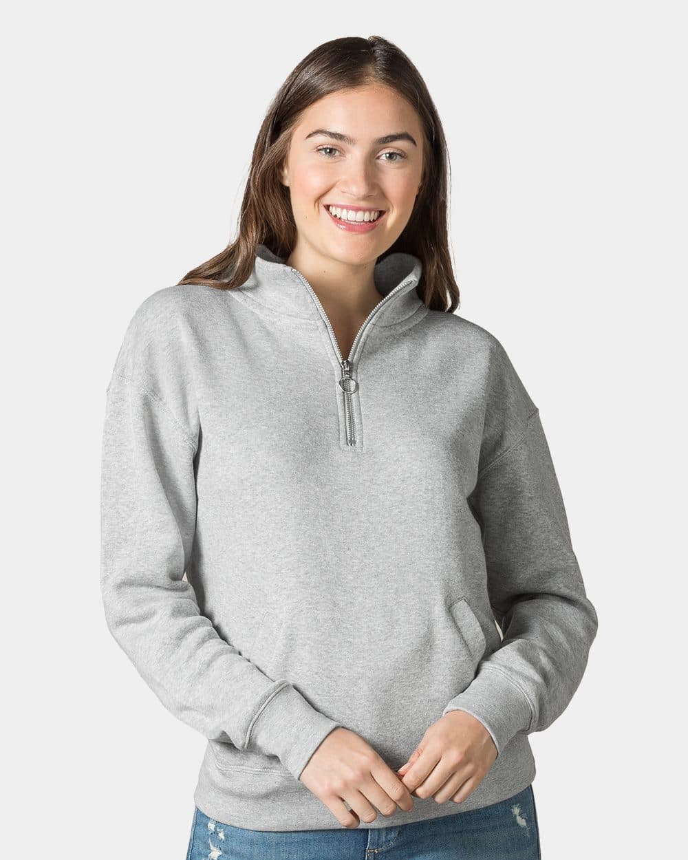 MV Sport Women's Cloud Fleece Quarter-Zip Sweatshirt - Image 1