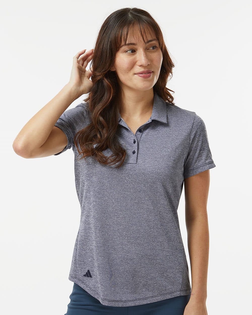 Adidas Women's Space Dyed Polo - Image 1