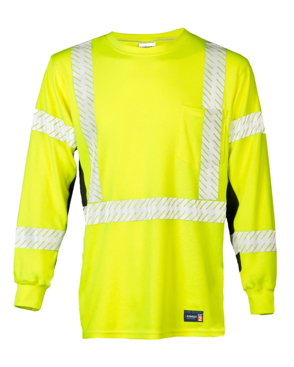 Kishigo Unisex FR Long Sleeve T-Shirt - Image 1
