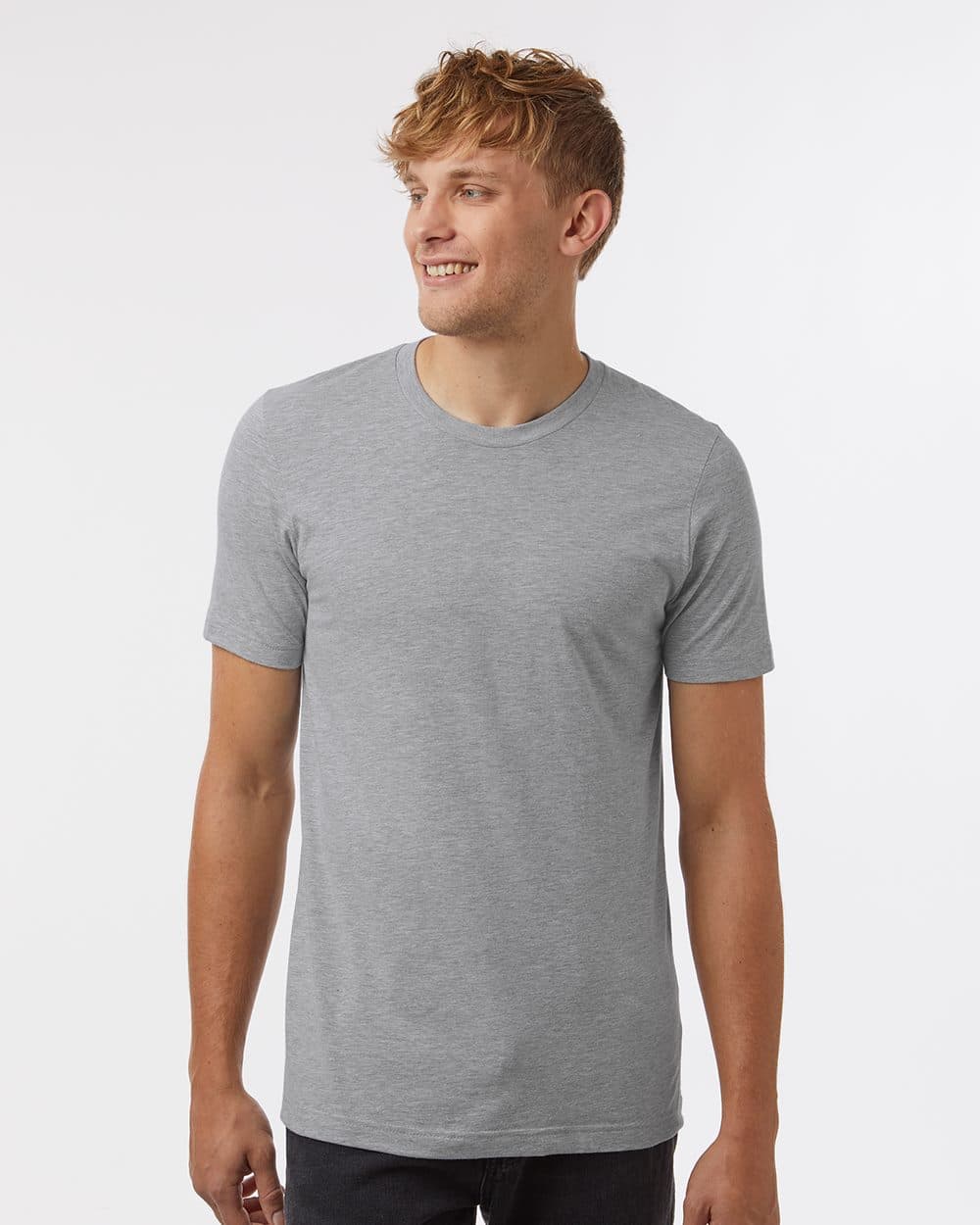 Tultex Unisex Combed CVC T-Shirt - Image 1