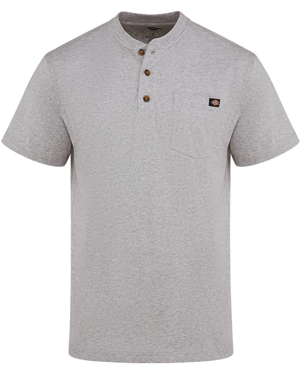 Dickies Men's Tall Heavyweight Traditional Short Sleeve Henley - Image 1