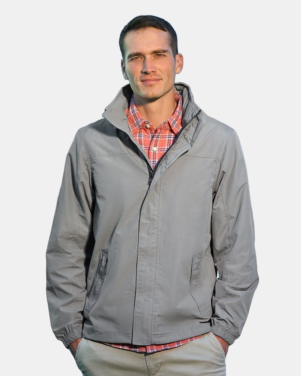 Nautica Men's Voyage Hooded Rain Jacket - Image 1