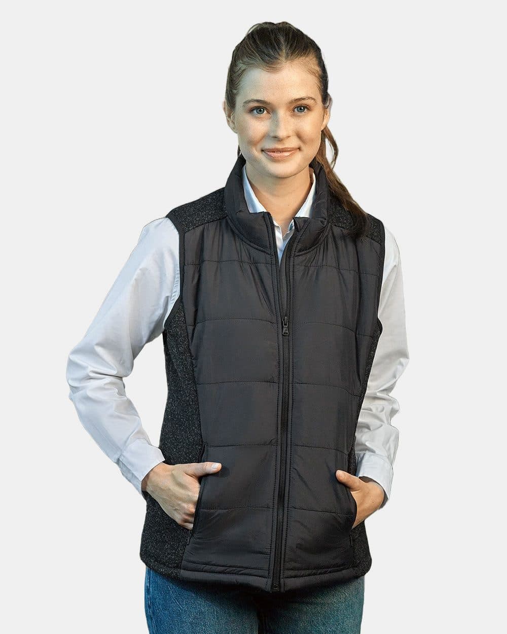 Nautica Women's Harbor Puffer Vest - Image 1