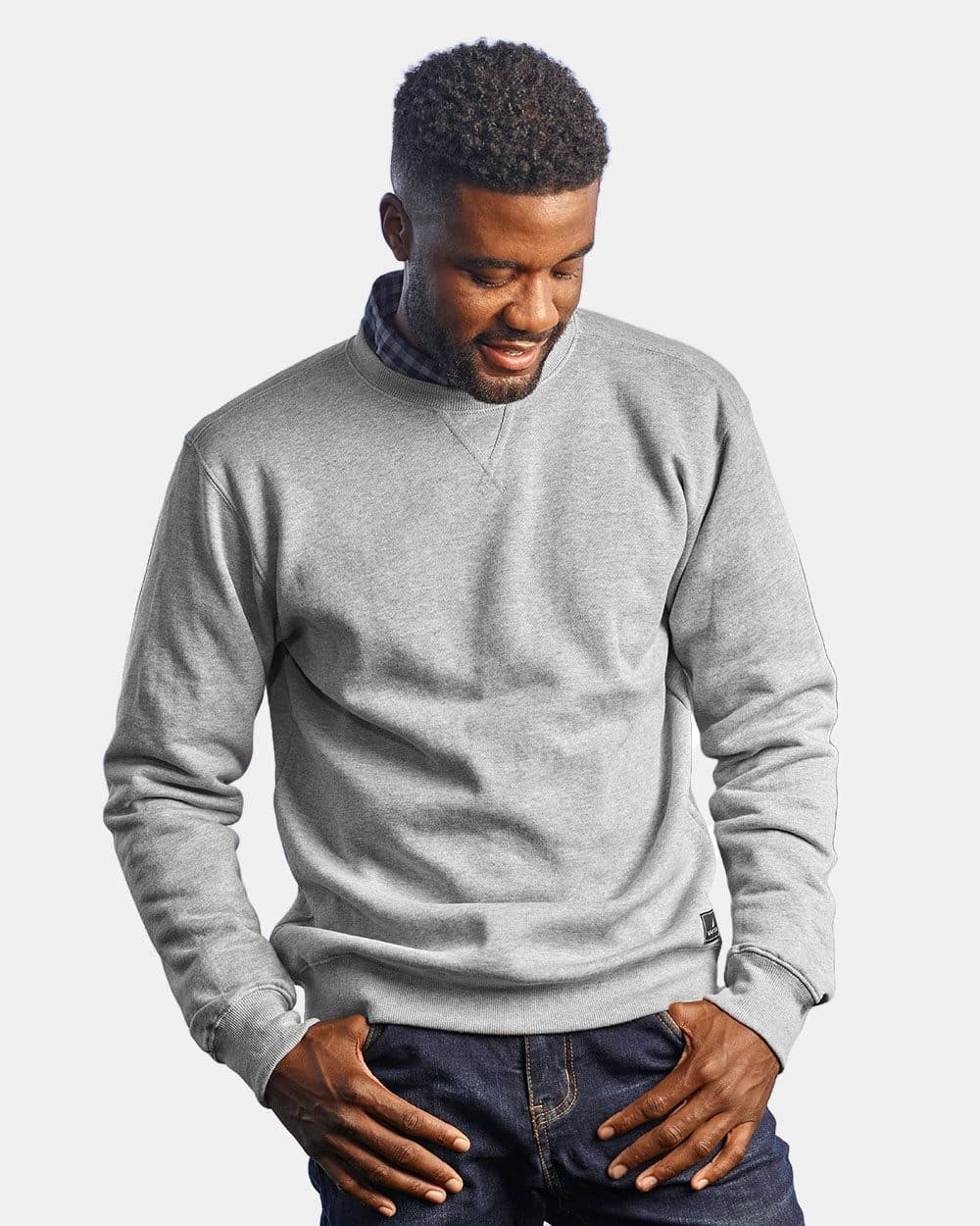 Nautica Unisex Anchor Fleece Crewneck Sweatshirt - Image 1