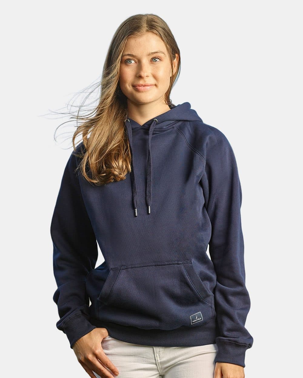 Nautica Unisex Anchor Fleece Hooded Sweatshirt - Image 1