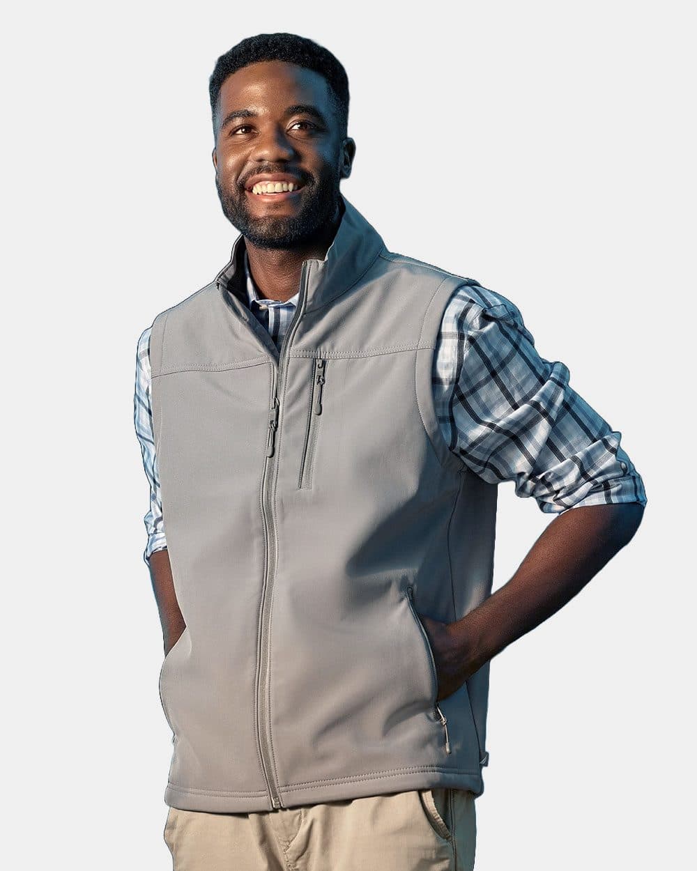 Nautica Men's Wavestorm Soft Shell Vest - Image 1