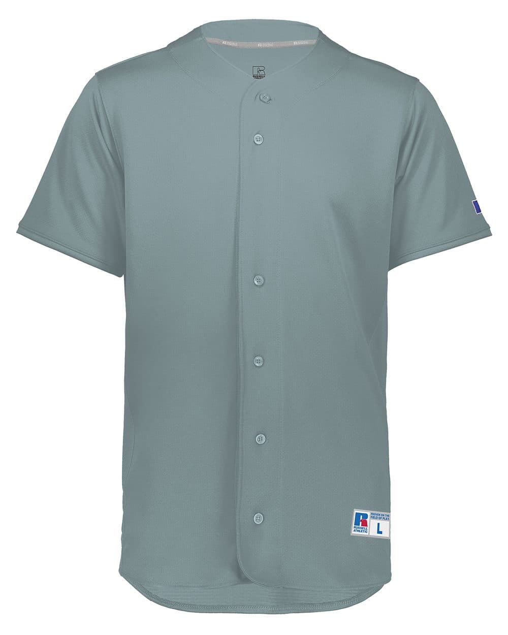 Russell Athletic Unisex Five Tool Full-Button Front Baseball Jersey - Image 1
