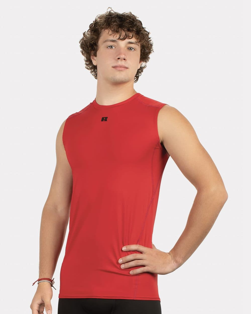 Russell Athletic Unisex CoolCore® Compression Tank Top - Image 1