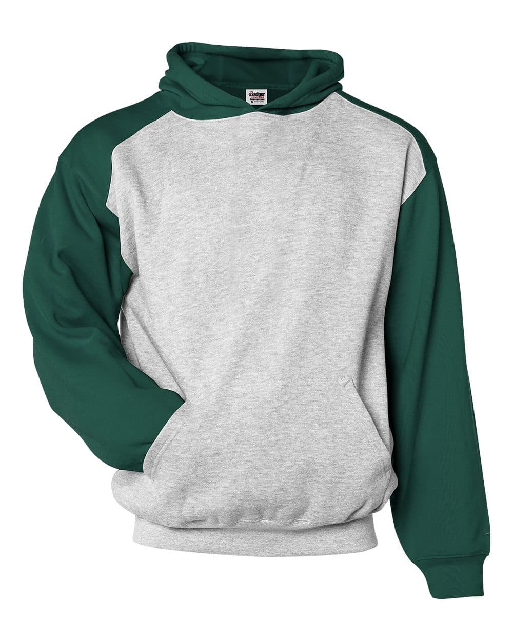 Badger Youth Sport Athletic Fleece Hooded Sweatshirt - Image 1
