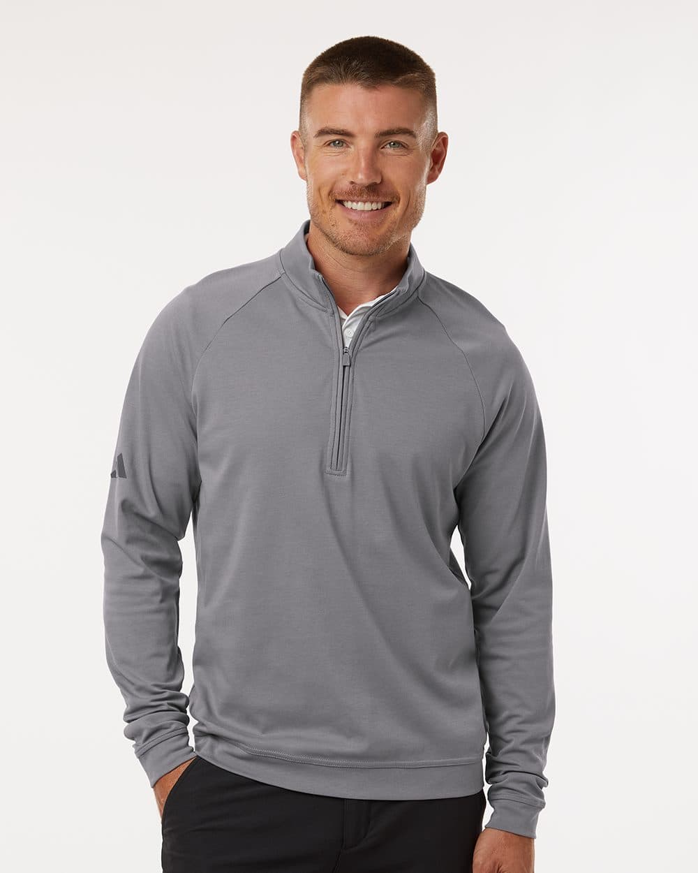 Adidas Men's Club Quarter-Zip Pullover - Image 1