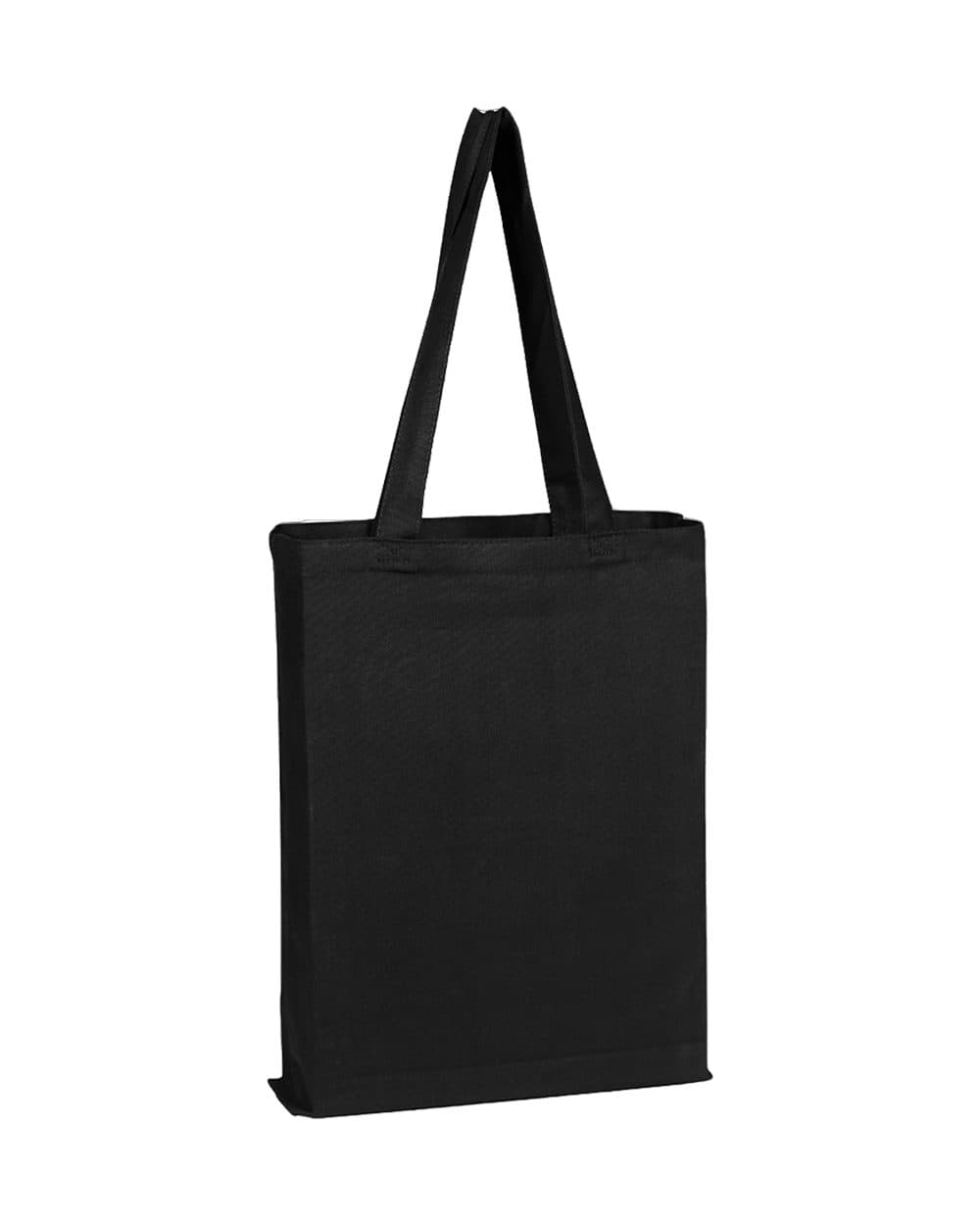 Q-Tees Canvas Gusset Promotional Tote - Image 1