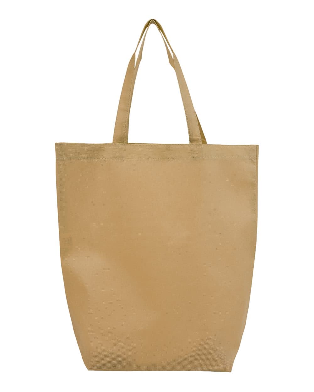 Q-Tees Non-Woven Gusset Bottom Tote - Image 1