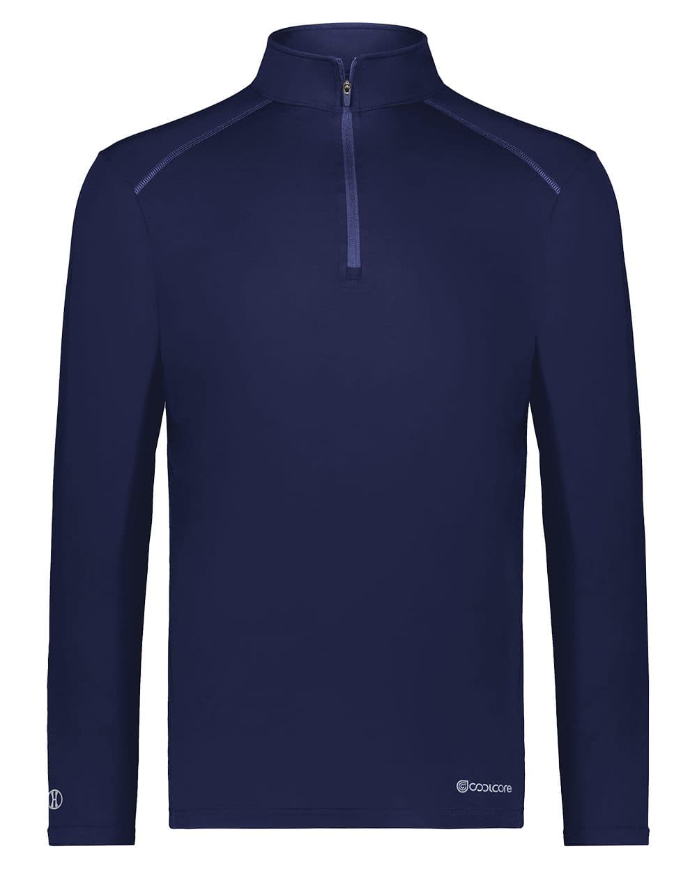 Holloway Youth CoolCore® Quarter-Zip Pullover - Image 1