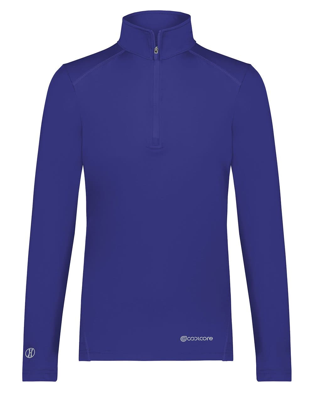 Holloway Women's CoolCore® Quarter-Zip Pullover - Image 1