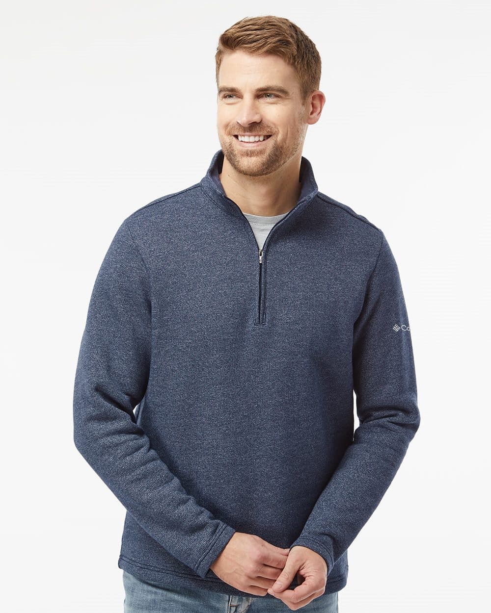 Columbia Men's Great Hart Mountain™ III Half-Zip Pullover - Image 1